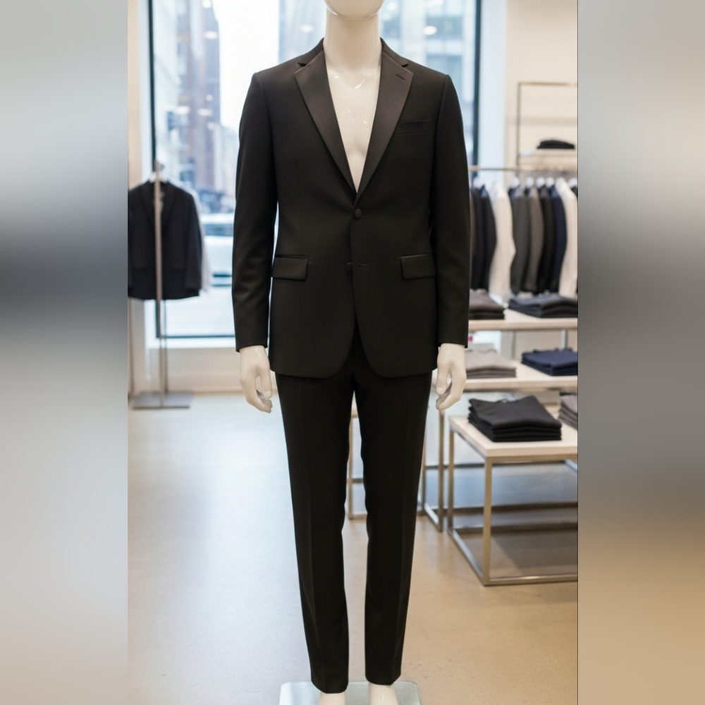 Black Tie Classic Black Boy's Suit